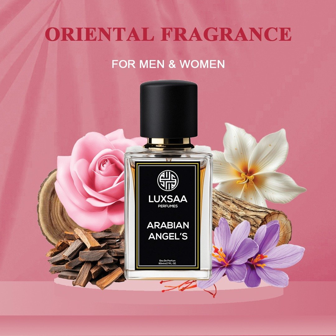 Luxsaa Arabian Angles Perfume for Men & Women 50ml | Long Lasting Oriental fragrance